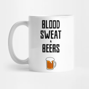 Blood Sweat & Beers Mug